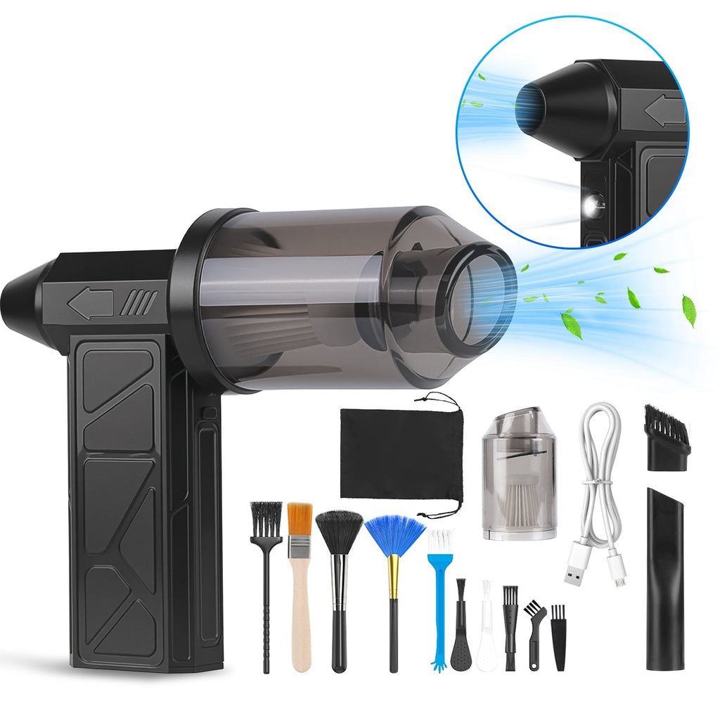 Rechargeable Cordless Air Duster with LED Light