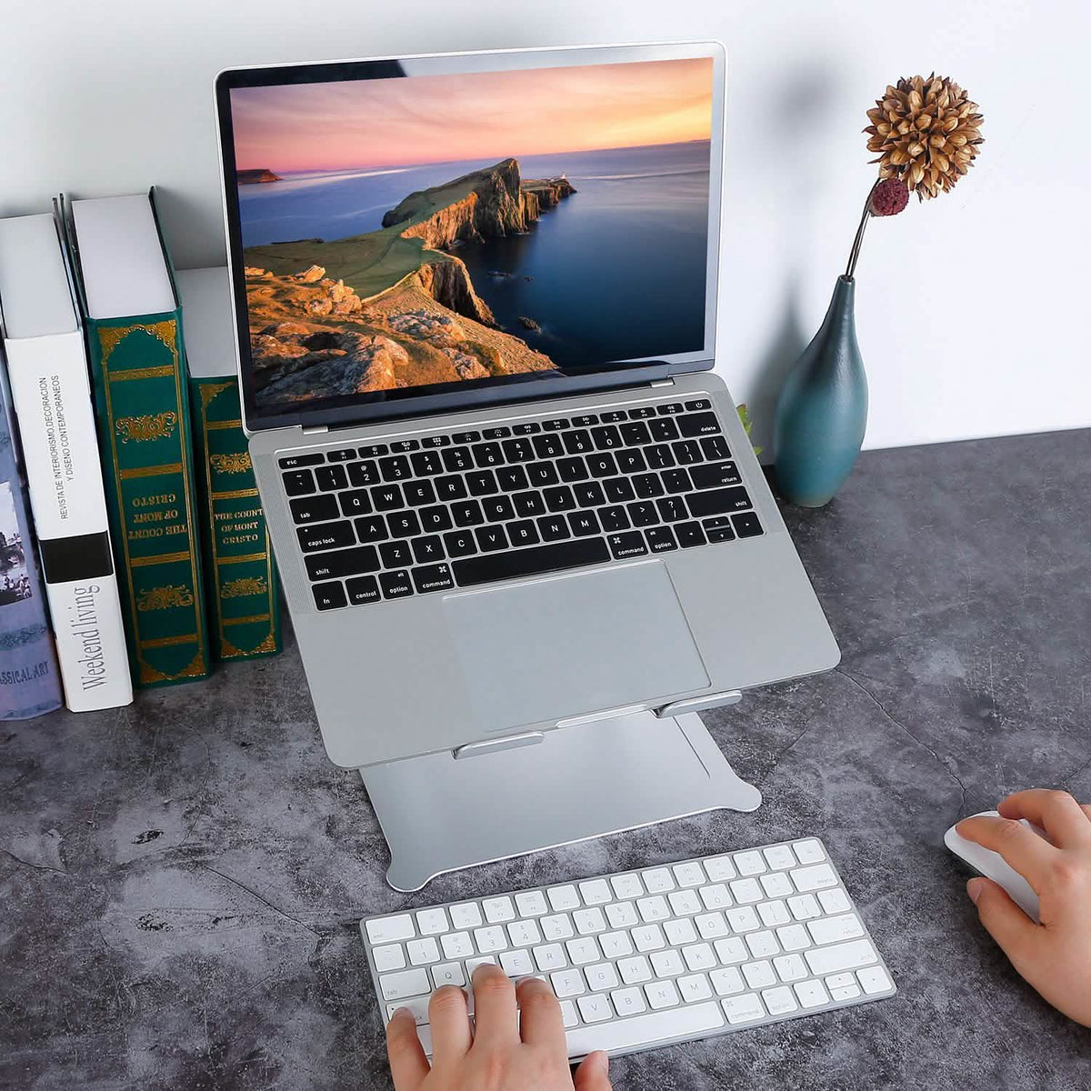 Adjustable Aluminum Laptop Stand