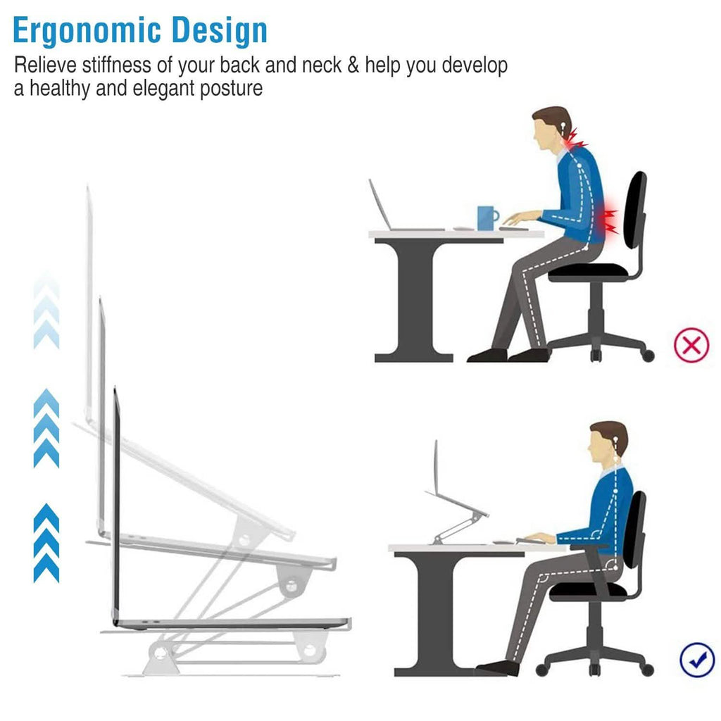 Adjustable Aluminum Laptop Stand