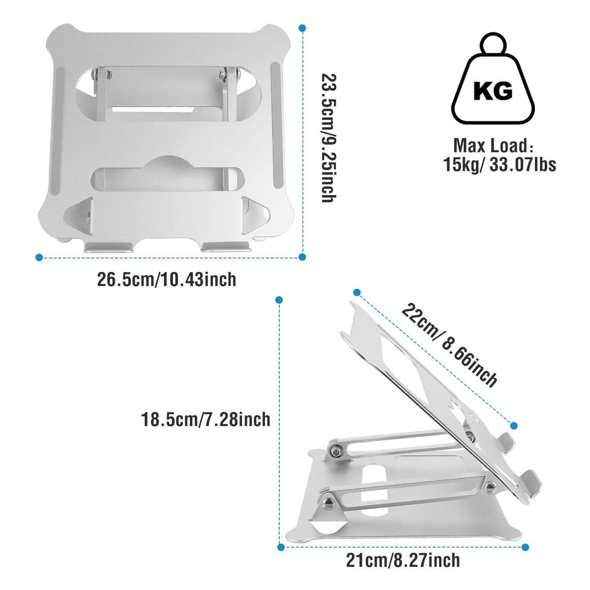 Adjustable Aluminum Laptop Stand